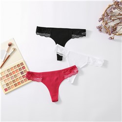 Кружевные трусики-стринги A31477180