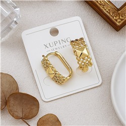 Серьги коллекция "Xuping" покрытие позолота, арт.004.079