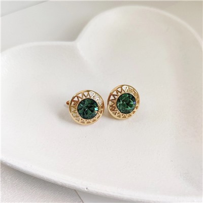 Серьги с кристаллами Swarovski