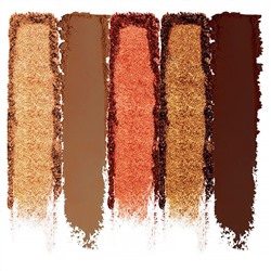 Lorac, Палитра теней для век Unzipped Brazen с двухсторонней кистью, 10,5 г