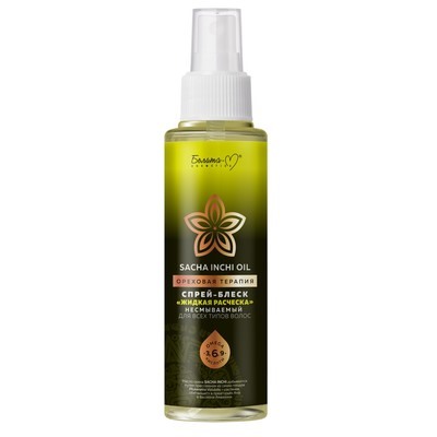 Спрей-блеск для волос "ЖИДКАЯ РАСЧЕСКА" несмываемый для всех типов волос 70мл