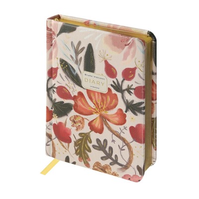 Ежедневник недатированный А6+ 240 стр. "Нежные цветы" 3-745/03 Bruno Visconti