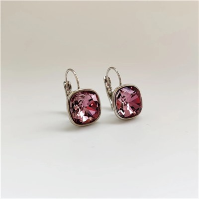 Серьги с кристаллами Swarovski