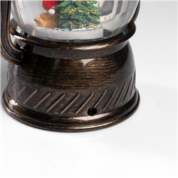 Фигура светодиодная «Елочка», 20.8×11.9×9.7 см, музыка, батарейки ААх3 (не в комплекте), USB, свечение тёплое белое