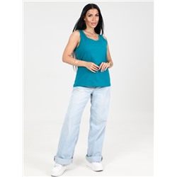 Апрель уно - майка бирюза