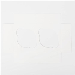 Коробка для капкейков «Новый год: Снежный подарок» 10×16×10 см