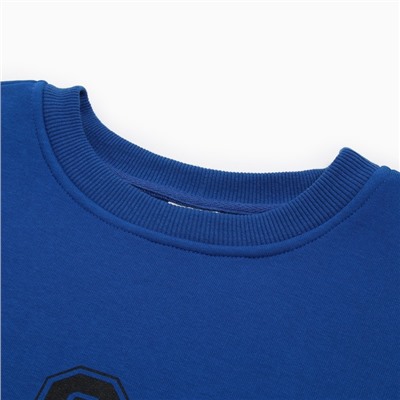 Свитшот женский MINAKU: Casual Collection, синий, размер 50