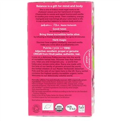 Pukka Herbs, Womankind, без кофеина, 20 пакетиков-саше с травяным чаем, 1,05 унц. (30 г)