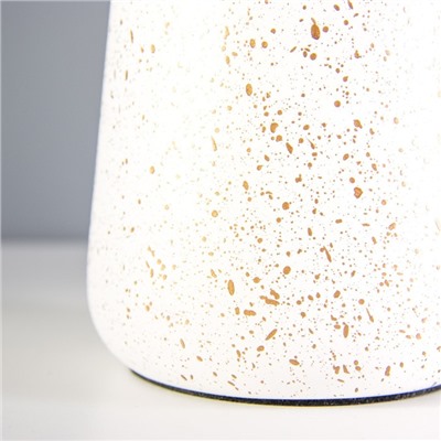 Настольная лампа «Вирсавия» Е14 40 Вт бело-золотой 22×22×39 см RISALUX