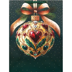 Пакет подарочный новогодний ламинированный, «Ёлка», 18×10×22.3 см