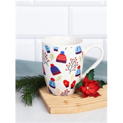 Кружка новогодняя 380 мл / DG-040 /уп 12/72/