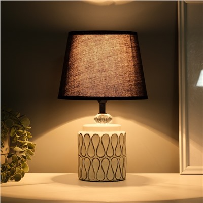 Лампа настольная «Медитация» 1×40 Вт Е14 бежевый 20×20×35 см