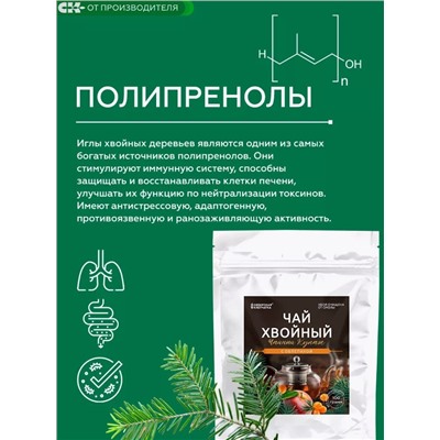 Хвойный чай с Облепихой (напиток чайный), 100 г