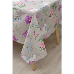 Скатерть Бабочки и цветы НАТАЛИ, 978270