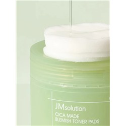 JMsolution Успокаивающие тонер-пэды для лица с центеллой / Cica Made Blemish Toner Pads, 100 шт. 28525