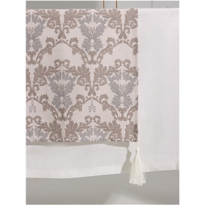 Дорожка на стол Этель Classic 40×149 см, 100% хлопок, рогожка 186 г/м², серая