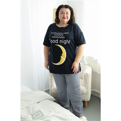 Пижама с брюками больших размеров Луна НАТАЛИ, 1197425