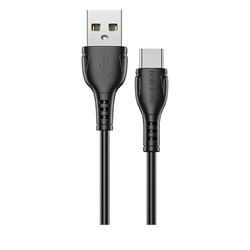 Кабель USB - Type-C Borofone BX51 15W 100см 3A  (black)