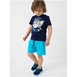 Комплект трикотажный для мальчиков: фуфайка (футболка), шорты