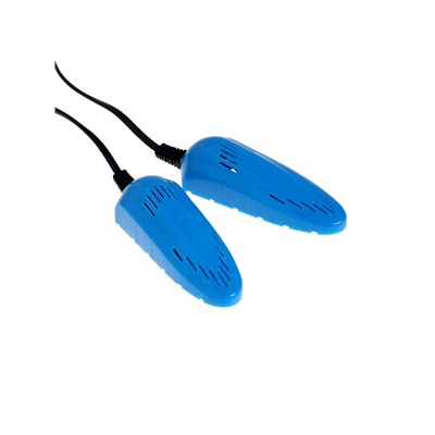 Сушилка для обуви LSO-08, 11 см, детская, 10 Вт, индикатор, синяя