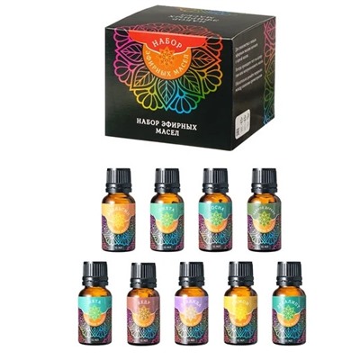 Набор эфир.масел 9шт 15мл Б70901