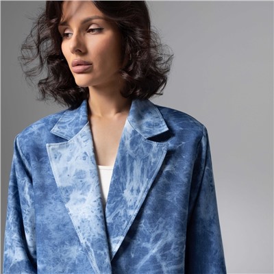 Жакет из джинсы с вышивкой, Игра по правилам шика