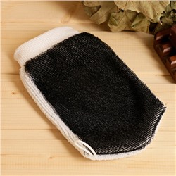 Мочалка-рукавица банная German Quality, двустронняя, полиэстер, 23×12 см