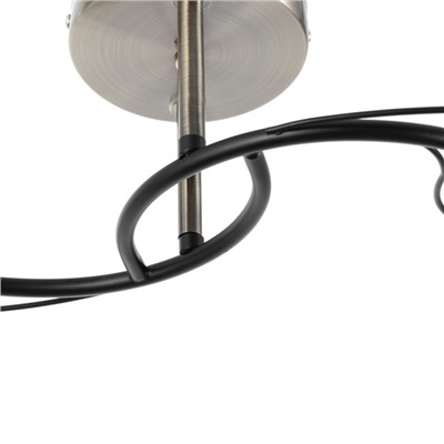 Люстра «Каэль» 2хЕ27 40 Вт черно-бронзовый 40×28 см