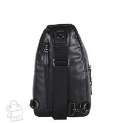 Рюкзак мужской кожаный 4241-1TR black Tough Ryder