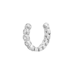 Каффы из серебра куб.циркон., Ю-22028р