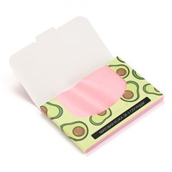 Матирующие салфетки для лица «Авокадо пати», 50 шт, BEAUTY FOX