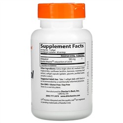 Doctor's Best, убихинол с Kaneka, 100 мг, 60 капсул