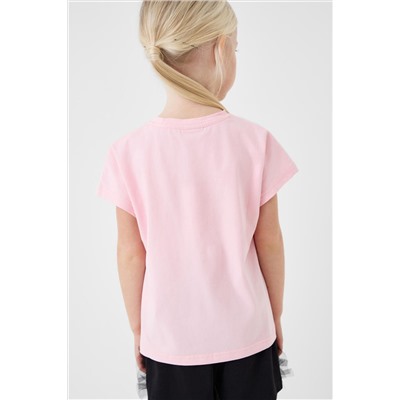 Фуфайка трикотажная для девочек (футболка) PLAYTODAY, 1240915