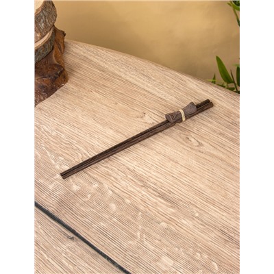 Палочки китайские «Сиреневый цветок», 5 пар, 23×8×2 см, кокос