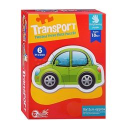 Пазл "Транспорт" (6 картинок)