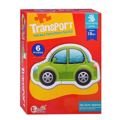 Пазл "Транспорт" (6 картинок)