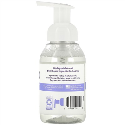 Hello, Foaming Hand Wash, Lavender + Eucalyptus, 10 fl oz (295 ml)