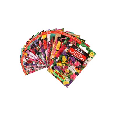 Набор семян цветов для сада, 20 шт.