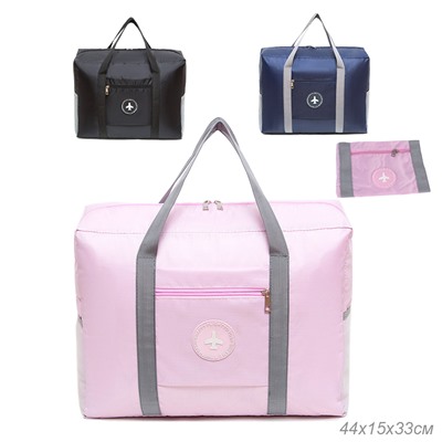 Сумка-трансформер дорожная 44х15х33 см / GENA-35 /уп 200/ (Розовый)