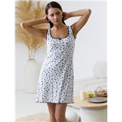 Сарафан с U вырезом из эластичного трикотажа кашкорсе