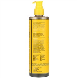 Alaffia, Authentic African Black Soap Body Wash, Charcoal Honey, 12 fl oz (354 ml)