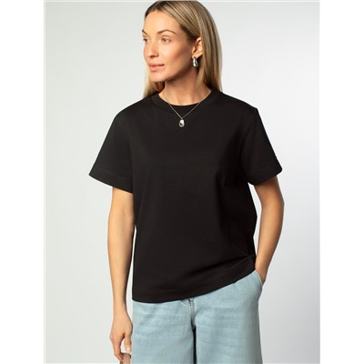 Футболка из премиального хлопка с эластаном