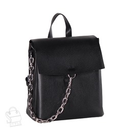 Рюкзак женский кожаный 5922Q black Polina&Eiterou/30