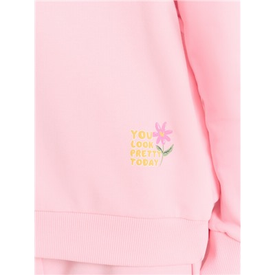 КОМПЛЕКТ ДЛЯ ДЕВОЧЕК (СВИТШОТ, БРЮКИ) 397749