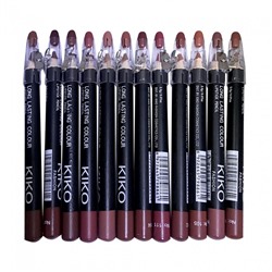 Косметический карандаш для губ KIKO Long Lasting Colour с точилкой (12 шт)