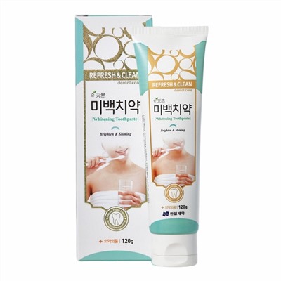 Hanil Зубная паста отбеливающая / Refresh & Clean Dental Clean Whitening toothpaste, 120 г