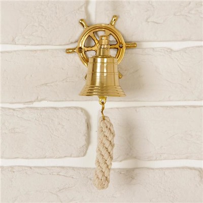 Рында малая «Штурвал», d=5.5 см, h=10 см, латунь