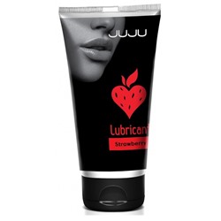 Съедобный лубрикант JUJU Strawberry с ароматом клубники - 50 мл.