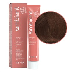 TEFIA  Ambient 7.83 Перманентная крем-краска для волос / Блондин коричнево-золотистый, 60 мл 22221
