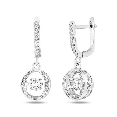 Серьги, куб.циркон., BY-3179